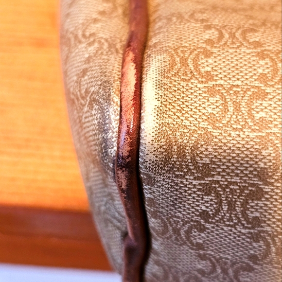 Celine Clutch Tan Leather 12"w 9-1/4"L - Picture 8 of 13